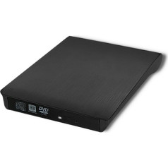 Ārējais dvd-rw ierakstītājs | usb 3.0 | melns