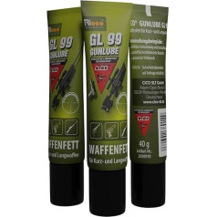 CICO Gunlube GL 99 - augstas veiktspējas smērviela pistolēm un garajiem ieročiem 40g smērviela bioloģiski noārdās - efektīva eļļošana un apkope