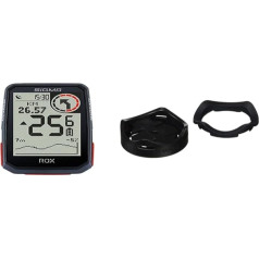 SIGMA SPORT ROX 4.0 Black | Velosipēdu dators bezvadu GPS un navigācija, ieskaitot GPS turētāju | Āra GPS navigācija ar augstuma mērīšanu un SIGMA SPORT aksesuāri, GPS stiprinājums