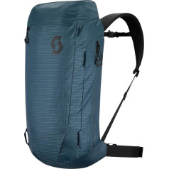 Scott Mountain 25 Pack Blue sniega dēļu mugursoma izmērs 25L - krāsa Slate Blue - melna