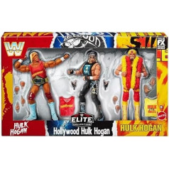 Mattel WWE Elite Collection Hulkamania 40. gadadienas figūriņu komplekts 3 gab.