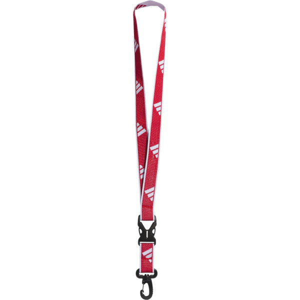 adidas Interval Lanyard, Team Power Red/White/2, viens izmērs, Team Power Red/White/2