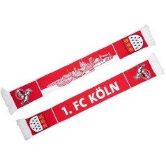 Ķelne Ķelne 1. FC Köln Šalle - Skyline - Fanu šalle, Premium Šalle, Šalle - Plus grāmatzīme I Love Cologne, Multi-Coloured