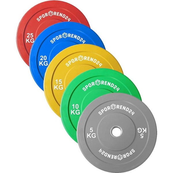 Sporttrend 24® Bumper Plate Svaru izvēle | Svaru plāksne Svaru plāksne Svaru plāksnes Svaru plāksnes Svaru plāksnes Svaru plāksnes Svaru plāksnes Svaru plāksnes Svari stieņiem Stieņa stienis