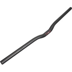 Alfa Pasca MTB rokturis Oglekļa velosipēdu stūre 25.4 x 580/600/620/620/640/660/660/680/700 mm Oglekļa kalnu velosipēdu stūre