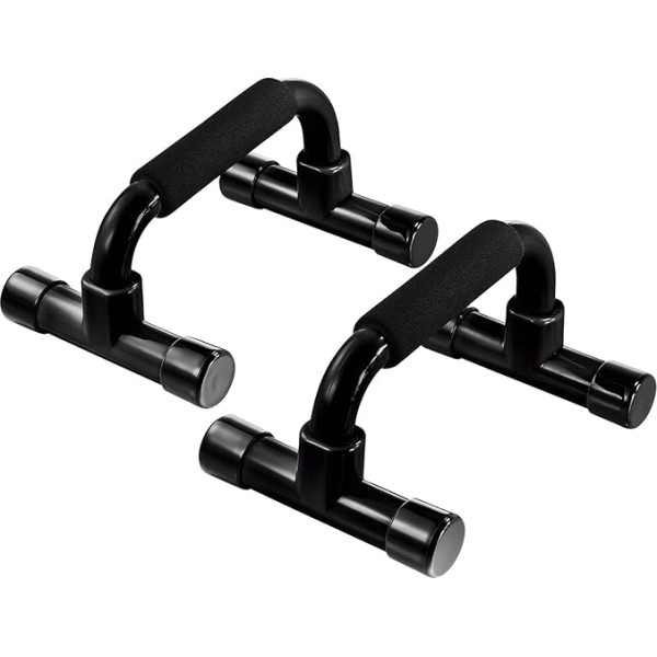 N1FIT Home Training Push Up Handle Push Up rokturis ar polsterētu putuplasta rokturi un neslīdošu smago konstrukciju, Push Up rokturis grīdai ir ideāli piemērots gan vīriešiem, gan sievietēm.