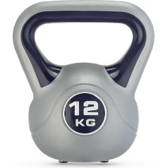 Gymtek Kettlebell Kettlebell - hantele spēka treniņiem - spēka treniņu fitnesa vingrošana - treniņu svars - muskuļu augšana - ergonomisks rokturis - sporta zāle mājās