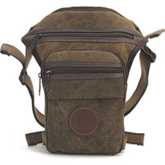 Audekls piliens kāju soma jostas soma augšstilba soma vīriešiem taktisko militāro motociklu velosipēdu riteņbraukšana pārgājieni kempings āra ceļojumu Sling Crossbody Pouch Pack kabatas dienas mugursoma sievietēm