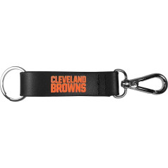 Siskiyou Sports NFL Fan Shop Cleveland Browns Black Strap atslēgu piekariņš viena izmēra melns