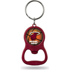 Rico Industries NBA Miami Heat NBA pudeļu atvērējs, bordo krāsā, 3,2 x 9,5 cm