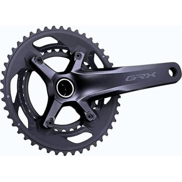 Shimano GRX Unisex - Grx kloķvārpstu komplekts pieaugušajiem, melns, 30/46