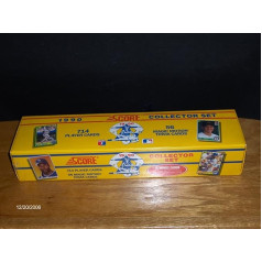 1990. gada Score Rūpnieciski aizzīmogots pilnīgs beisbola komplekts (714 kārtis) - Topps