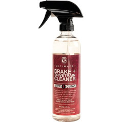 SILCA Bike Spa - disku bremžu un piedziņas mehānismu tīrīšanas līdzeklis - 16oz pudele - paredzēts bremžu putekļu, ceļa netīrumu un eļļas tīrīšanai