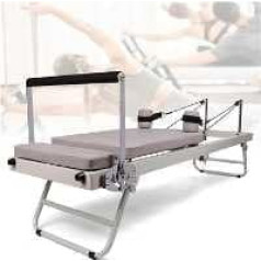 Pilates Reformer Machine Foldable Multifunctional Portable Home Equipment for Strength Training Exercise - Adjustable Studio Equipment