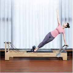 DSeenLeap Pilates Core Exercise Equipment, īpaša Core Training gultas gulta gultas jogas studijai, aerobikas vingrinājumu aprīkojums novājēšanai un veidošanai mājās (A)