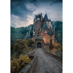 Ravensburger Puzzle Germany Collection 17398 Castle Eltz - 1000 gabaliņu puzle pieaugušajiem un bērniem no 14 gadiem