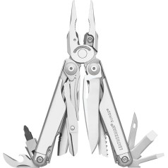 LEATHERMAN Surge multifunkcionālais rīks ar 21 daudzpusīgu un spēcīgu instrumentu, melns, LTG831333, LTG831333