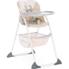 Hauck Disney Children’s High Chair Sit N Fold / 6 Months and Over up to 15 kg / Narrow Foldable / Adjustable Backrest / Removable Tray / Large Toy Basket / Winnie the Pooh / Beige