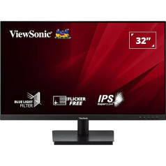 Viewsonic VA3209-MH 80 cm (32 collu) biroja monitors (Full HD, IPS, HDMI, VGA, skaļrunis, Eye-Care, Eco Mode), melns