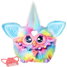 Furby interaktīvā plīša rotaļlieta (krāsu sajaukums) - vācu versija