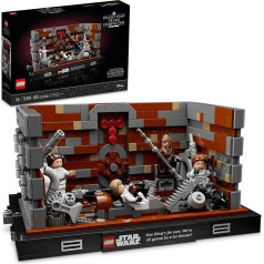 LEGO Star Wars Death Star atkritumu savācēja diorāma 75339 Būvkonstrukcija, 802 gabaliņi