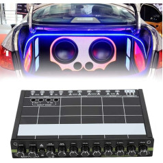 b0chrd25jg, Equalizer 12 V Car Parallel Switch, 7 Band Equalizer, Equaliser O Hifi, Vehicle Equalizer, 1-Piece Auto-O Stereo EQ Equaliser with 7 Band