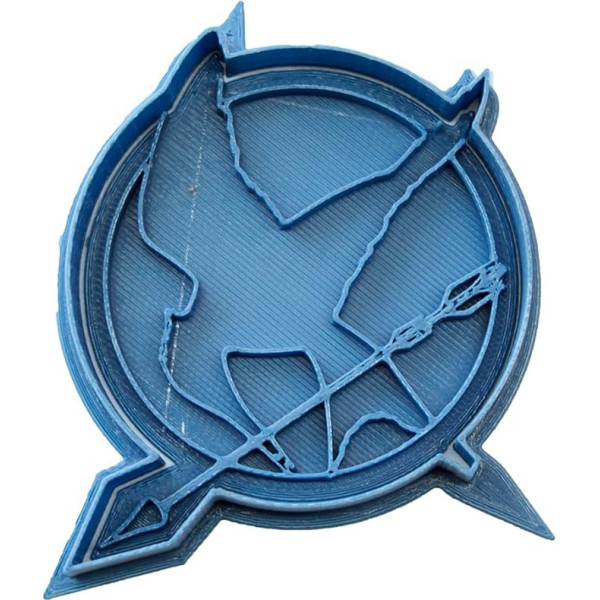 Cuticuter The Hunger Games Mockingjay Cookie Cutter, zils, 8 x 7 x 1,5 cm