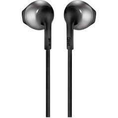 JBL Tune 205 In-Ear austiņas ar tālvadības pulti/mikrofonu ar vienu pogu - melnas krāsas