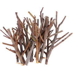 Amosfun Driftwood Koka kociņi DIY amatniecības Driftwood gabali Amatniecība Koka 15 gabali 15 cm zari Ziemassvētku vainags Adventa vainags Amatniecība Foto rekvizīti Akvārija rotājums Ziemassvētku ballīšu dekorēšana