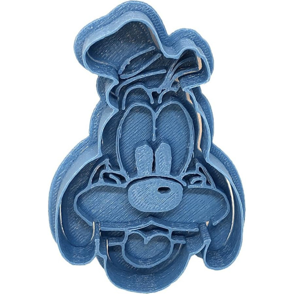 Cuticuter Goofy Keksausstecher, 8 x 7 x 1,5 cm, Blau