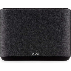 Denon Home 250 bezvadu skaļrunis, viedais skaļrunis ar Bluetooth, Wi-Fi, darbojas ar AirPlay 2, Google Assistant/Siri, Alexa iebūvētās funkcijas, HEOS iebūvētā sistēma daudzfunkcionālai lietošanai - melns