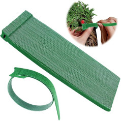 Ziemassvētku vītņu saites, zaļas Velcro saites, regulējamas svētku dekorācijas, atkārtoti lietojamas, neilona, dārza augu kabeļu lentes vainagiem, vītnēm, eglītei, durvīm, margām,