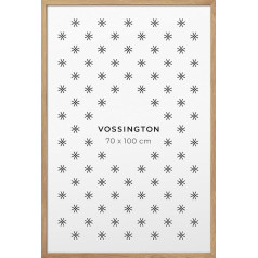 Vossington Picture Frame 70 x 100 cm ozolkoka (mākslīgā koka tekstūra) moderns klasiska dizaina plakātu rāmis liels rāmis 1 attēlam, plakātam vai puzlei 70 x 100 cm formātā (100 x 70 cm)