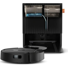 iRobot Roomba Combo 10 Max - robotizēts putekļsūcējs 2-in-1 ar staciju - pašiztukšošanās / uzpildes un tīrīšanas tīrītājs - kartogrāfija un vides saglabāšana - nosaka un izvairās no objektiem