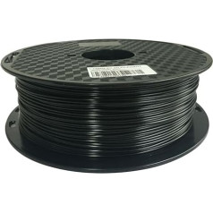 CC3D Filament PC Black 3D printera pavediens 1,75 mm Dimensiju precizitāte +/- 0,05 mm 1 kg spole (2,2 LBS) 3D drukāšanas materiāls izgatavots no polikarbonāta melns