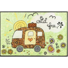 mazgāt+žāvēt Camper Doormat 50 x 75 cm Mazgājams lietošanai iekštelpās un ārpus telpām