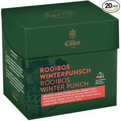 Eilles Tea Diamonds Rooibos Winter Punch, 20 gabaliņi, piramīdveida maisiņā