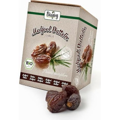 Biojoy BIO-Medjool Žāvētas un veselas Izraēlas dateles (1 kg) Lielas