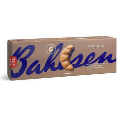 Bahlsen Kipferl - 1 iepakojums - Maizīte ar smalki maltiem lazdu riekstiem (1 x 125 g)