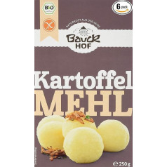 Bauckhof kartupeļu milti, 6 gab. iepakojumā (6 x 250 g)