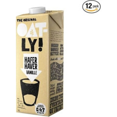 OATLY Auzu dzēriens vaniļas (12 x 1000 ml)