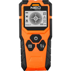 Neo Tools Detektors ar displeju, 3-in-1