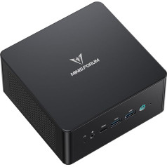 MINIS FORUM UM890 Pro Mini PC - AMD AI Ryzen 9 8945HS, 8 C/16 T, Radeon 780M GPU, 32GB DDR5 RAM, 1TB M.2 SSD, HDMI 2.1, DP 1.4, 2xUSB4, 4xUSB3.2, Oculink, 2xRJ45 2.5G, Wi-Fi 6E un BT 5.2