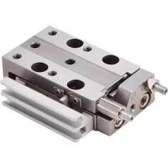 YLQUXEUV Slīdošo sliežu cilindri MXJ4-5/MXJ4-10/MXJ4-1/MXJ6-10/MXJ6-15/MXJ8-10/MXJ8-20 augstas precizitātes pneimatiskie cilindri (MXJ4-5, CS)