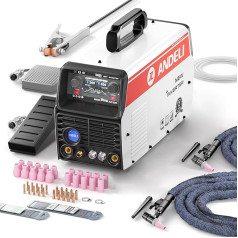 ANDELI 220V 200AMP alumīnija metināšanas iekārta TIG metināšanas iekārta Impulsa aukstā metināšanas iekārta AC DC TIG-250Pro ACDC