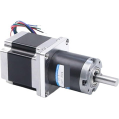 S2IZ5O 23 Stepper motors ar planetāro pārnesumkārbu 42GP-57ST Slīpveida zobratu reduktors Liels griezes moments līdzstrāvas motors 1,8° 57 mm hibrīds Stepper motors (attiecība 187/1, tikai motors)