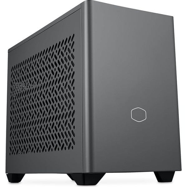 Cooler Master NR200P MAX V2 Mini-ITX SFF korpuss - 280 mm AIO dzesētājs, 850 W SFX Gold ATX 3.0 barošanas bloks, uzlabots dizains, Miditower GPU atbalsts, PCIe 4.0 Riser kabelis, USB 3.2 Gen 2x2 Type-C