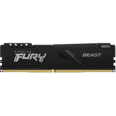 Kingston FURY Beast 8GB 2666MHz DDR4 CL16 galddatora atmiņa, viens modulis KF426C16BB/8