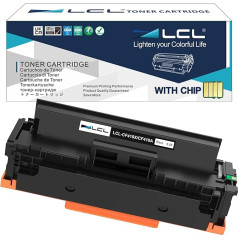 LCL saderīga tonera kasetne 410A 410X CF410A CF410X 6500 lappuses (1 melna), kas paredzēta HP Color LaserJet Pro M452dn/M477fdw/M477fnw/M452nw