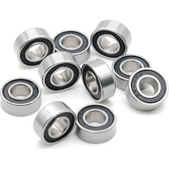 686-2RS Gultnis ABEC-7 6 x 13 x 5 mm Miniatūras 686RS Lodīšu gultņi 618/6RS Black Sealed 686 2RS Rulman